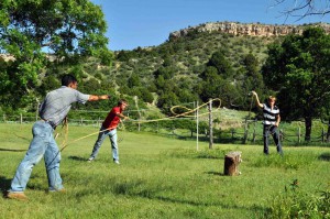 Learning the ropes - M-Cross Ranch