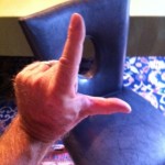 Eastwooding Pic Loser Sign